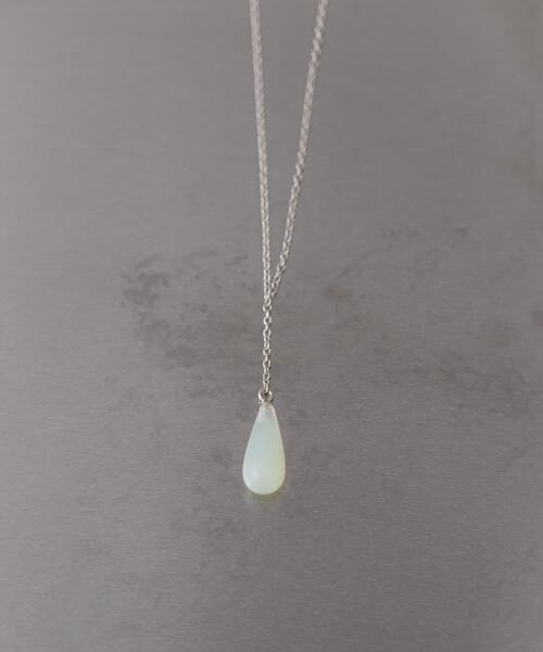 SMELLY（スメリー）の「SMELLY so’　newjade  swing necklace（ネックレス・レディース・シルバー系その他・-）」の5枚目の写真