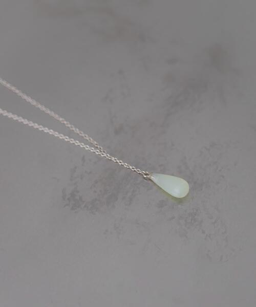 SMELLY（スメリー）の「SMELLY so’　newjade  swing necklace（ネックレス・レディース・シルバー系その他・-）」の6枚目の写真