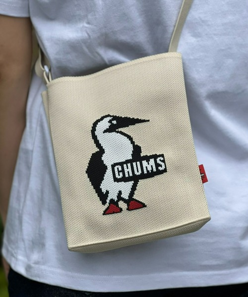 CHUMS(チャムス)の「【CHUMS】 Jacquard Knit Mini Shoulder Bag ジャガードニットミニショルダーバッグ(ショルダーバッグ・メンズ・ベージュ/ブラック/ブラック系その他・FREE)」の8枚目の写真