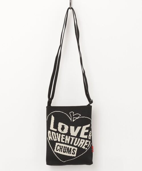 CHUMS(チャムス)の「【CHUMS】 Jacquard Knit Mini Shoulder Bag ジャガードニットミニショルダーバッグ(ショルダーバッグ・メンズ・ベージュ/ブラック/ブラック系その他・FREE)」の11枚目の写真