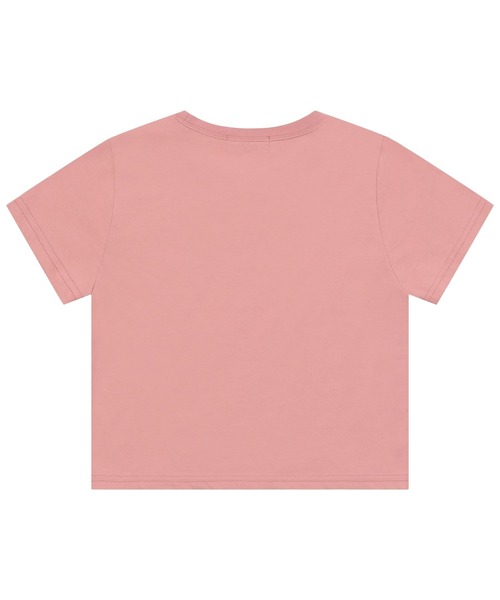 MUCENT（ムセント）の「MUCENT／ＷハートレタリングT（Tシャツ/カットソー・レディース・ライトブルー/ピンク/ホワイト・SMALL）」の6枚目の写真