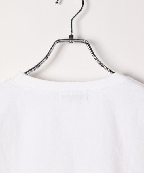 MUCENT（ムセント）の「MUCENT／ＷハートレタリングT（Tシャツ/カットソー・レディース・ライトブルー/ピンク/ホワイト・SMALL）」の18枚目の写真