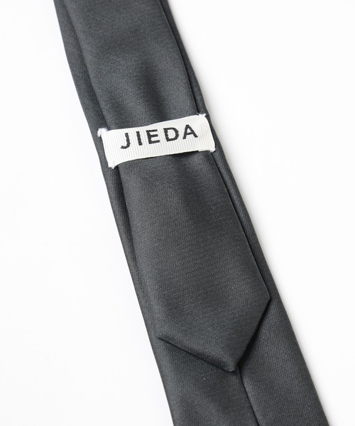 Jieda(ジエダ)の「JIEDA NARROW TIE(ネクタイ・メンズ・ブラック/グレー・ONESIZE)」の7枚目の写真