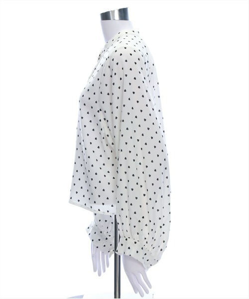 clear（クリア）の「柄アソートマルチスリーブ長袖ブラウス[オフィスカジュアル 大人綺麗目]≪SS新作≫（シャツ/ブラウス・レディース・オフホワイト/ブラック系その他/グレー/ホワイト系その他/ブルー系その他・F）」の12枚目の写真