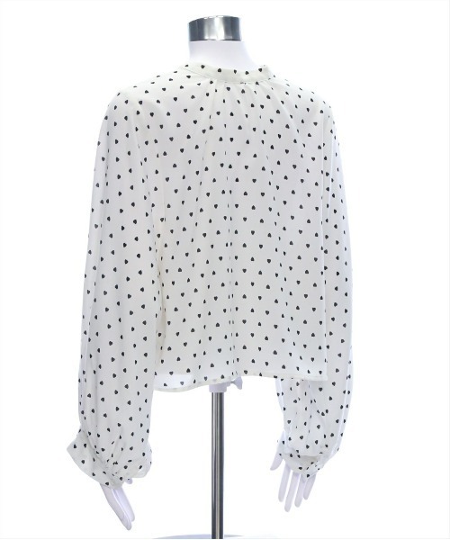clear（クリア）の「柄アソートマルチスリーブ長袖ブラウス[オフィスカジュアル 大人綺麗目]≪SS新作≫（シャツ/ブラウス・レディース・オフホワイト/ブラック系その他/グレー/ホワイト系その他/ブルー系その他・F）」の13枚目の写真