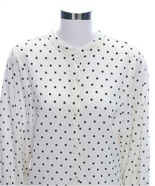 clear（クリア）の「柄アソートマルチスリーブ長袖ブラウス[オフィスカジュアル 大人綺麗目]≪SS新作≫（シャツ/ブラウス・レディース・オフホワイト/ブラック系その他/グレー/ホワイト系その他/ブルー系その他・F）」の15枚目の写真