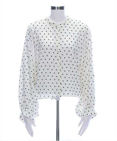 clear（クリア）の「柄アソートマルチスリーブ長袖ブラウス[オフィスカジュアル 大人綺麗目]≪SS新作≫（シャツ/ブラウス・レディース・オフホワイト/ブラック系その他/グレー/ホワイト系その他/ブルー系その他・F）」の20枚目の写真