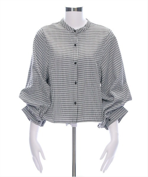 clear（クリア）の「柄アソートマルチスリーブ長袖ブラウス[オフィスカジュアル 大人綺麗目]≪SS新作≫（シャツ/ブラウス・レディース・オフホワイト/ブラック系その他/グレー/ホワイト系その他/ブルー系その他・F）」の22枚目の写真