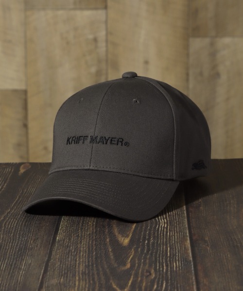 KRIFF MAYER(クリフメイヤー)の「【KRIFF MAYER/クリフメイヤー】深かぶり コットンツイルキャップ(キャップ・メンズ・アイボリー/ブラック/チャコールグレー・FREE)」の3枚目の写真
