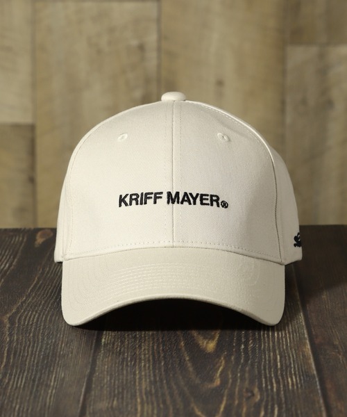 KRIFF MAYER(クリフメイヤー)の「【KRIFF MAYER/クリフメイヤー】深かぶり コットンツイルキャップ(キャップ・メンズ・アイボリー/ブラック/チャコールグレー・FREE)」の4枚目の写真