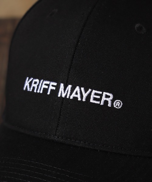 KRIFF MAYER(クリフメイヤー)の「【KRIFF MAYER/クリフメイヤー】深かぶり コットンツイルキャップ(キャップ・メンズ・アイボリー/ブラック/チャコールグレー・FREE)」の10枚目の写真