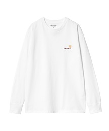 L/S AMERICAN SCRIPT T-SHIRT