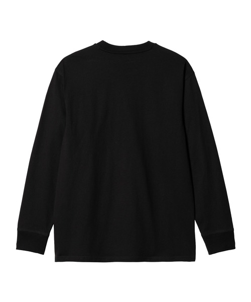Carhartt WIP(カーハートダブリューアイピー)の「L/S AMERICAN SCRIPT T-SHIRT(Tシャツ/カットソー・メンズ・キナリ/ホワイト/アッシュ/ブラック・LARGE/MEDIUM/SMALL)」の5枚目の写真