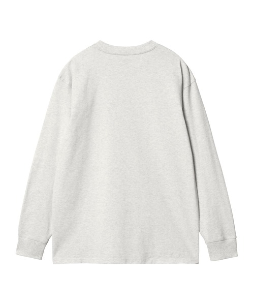 Carhartt WIP(カーハートダブリューアイピー)の「L/S AMERICAN SCRIPT T-SHIRT(Tシャツ/カットソー・メンズ・キナリ/ホワイト/アッシュ/ブラック・LARGE/MEDIUM/SMALL)」の6枚目の写真