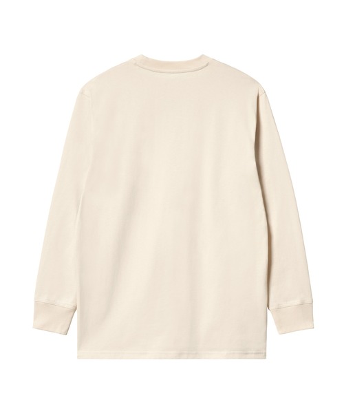 Carhartt WIP(カーハートダブリューアイピー)の「L/S AMERICAN SCRIPT T-SHIRT(Tシャツ/カットソー・メンズ・キナリ/ホワイト/アッシュ/ブラック・LARGE/MEDIUM/SMALL)」の8枚目の写真