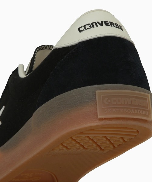 CONVERSE SKATEBOARDING(コンバーススケートボーディング)の「CONVERSE/コンバース/ROADCLASSIC SK OX/ロードクラシックSK OX(スニーカー・メンズ・ピンク/ブラック・7.5/8/8.5/9/9.5/7)」の9枚目の写真