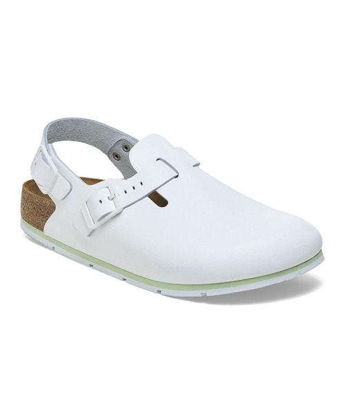 BIRKENSTOCK(ビルケンシュトック)の「【公式】ビルケンシュトック Tokio PRO/トキオ PRO ナチュラルレザーコーテッド(サンダル・メンズ・ホワイト・25cm【レギュラー幅】/26cm【レギュラー幅】/26.5cm【レギュラー幅】/27cm【レギュラー幅】/28cm【レギュラー幅】/28.5cm【レギュラー幅】/29cm【レギュラー幅】/30cm【レギュラー幅】)」の1枚目の写真