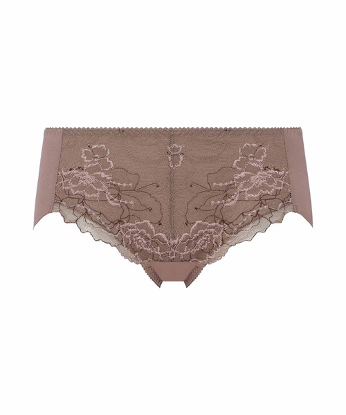 Triumph(トリンプ)の「優々ブラ630 ボーイズレングス TR630 PT(ショーツ・レディース・ホワイト/ブラウン/イエロー・L/M)」の1枚目の写真