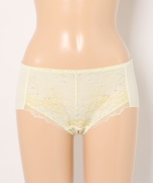 Triumph(トリンプ)の「優々ブラ630 ボーイズレングス TR630 PT(ショーツ・レディース・ホワイト/ブラウン/イエロー・L/M)」の7枚目の写真