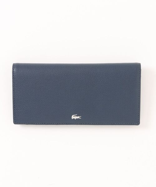 LACOSTE(ラコステ)の「《LACOSTE》Long Wallet(財布・メンズ・ブラック/ネイビー・フリー)」の1枚目の写真