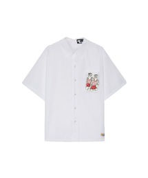 MSGM（エムエスジーエム）の「MSGM×LUKE EDWARD HALL コラボレーションコットンポプリンシャツ（シャツ/ブラウス）」