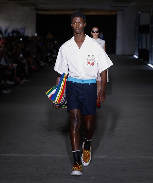 MSGM(エムエスジーエム)の「MSGM×LUKE EDWARD HALL コラボレーションコットンポプリンシャツ(シャツ/ブラウス・メンズ・ホワイト・38)」の6枚目の写真