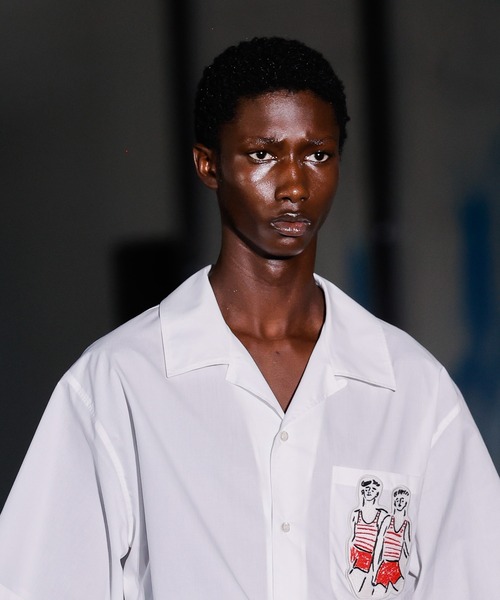 MSGM(エムエスジーエム)の「MSGM×LUKE EDWARD HALL コラボレーションコットンポプリンシャツ(シャツ/ブラウス・メンズ・ホワイト・38)」の7枚目の写真