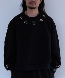 ともとも　DISCOVERED 再構築 ミッキー ワイドスウェット 新品 ディスカバード「ディズニー」ミッキーマウスモチーフの“再構築