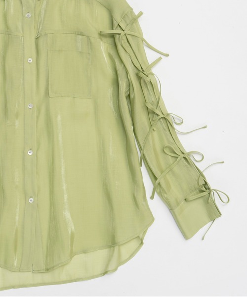 メゾンスペシャルTwisted Ribbon Oversize T-shirt Twisted Ribbon Oversize T-shirt