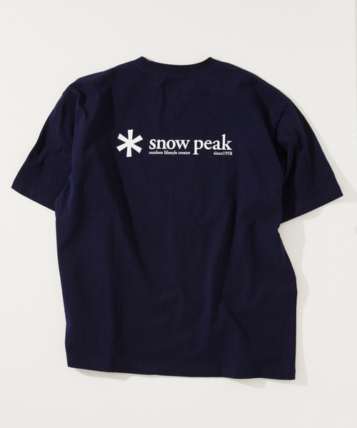 セール】SNOWPEAK / スノーピーク 別注 ロゴプリント Tシャツ（T
