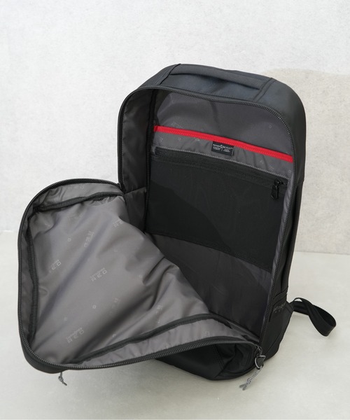 Samsonite Red（サムソナイトレッド）の「【SAMSONITE RED/サムソナイトレッド】 SAC'S BAR別注 バイアスジャック4D SMART BUSINESS PACK（バックパック/リュック・メンズ・ブラック・FREE）」の9枚目の写真