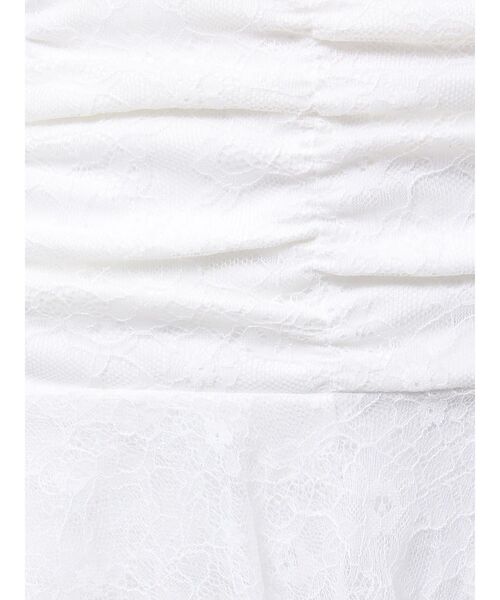 EATME（イートミー）の「レースアシンメトリースカート（スカート・レディース・オフホワイト/ブラック・MEDIUM/SMALL）」の8枚目の写真