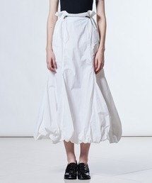 ダブルスタンダードクロージング　ロングスカート　ホワイト DOUBLE STANDARD CLOTHING｜ダブル スタンダード クロージングの