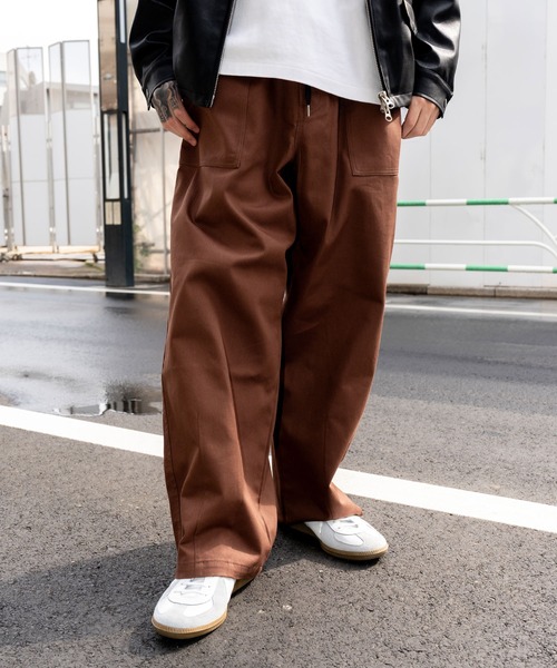 Subciety（サブサエティ）の「Balloon color denim pants（デニムパンツ・メンズ・ブラウン/ブラック/ベージュ・マルチサイズ）」の10枚目の写真