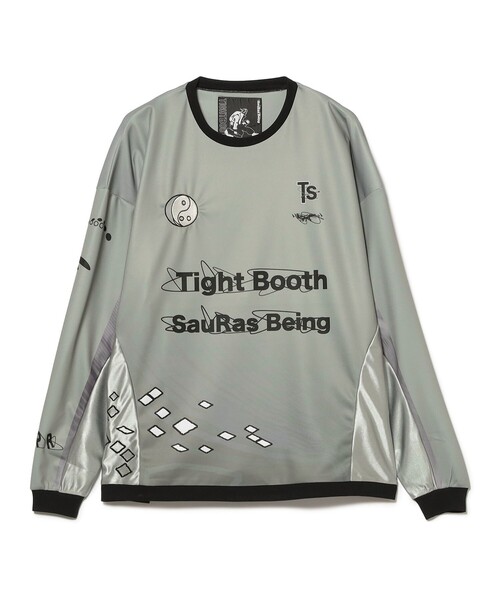 ウェア TIGHTBOOTH x SauRas Being SOCCER JERSEY TIGHTBOOTH x SauRas Being - L/S SOCCER JERSEY - TIGHTBOOTH