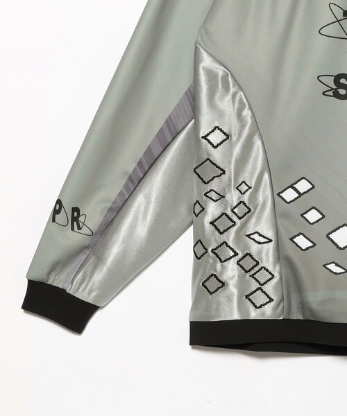 トップス TIGHTBOOTH SauRas Being SOCCER JERSEY TIGHTBOOTH x SauRas Being - L/S SOCCER JERSEY - TIGHTBOOTH