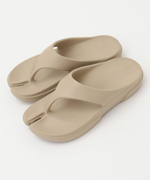 PAES(ペイズ)の「【Paes/ペイズ】Flipflop Basic Line | PAES01 / リカバリーサンダル(サンダル・メンズ・ブラック/ベージュ・4/3/2)」の17枚目の写真