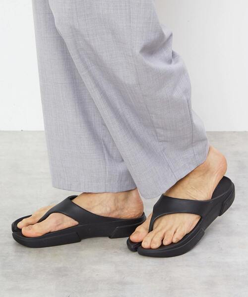 PAES(ペイズ)の「【Paes/ペイズ】Flipflop Basic Line | PAES01 / リカバリーサンダル(サンダル・メンズ・ブラック/ベージュ・4/3/2)」の8枚目の写真