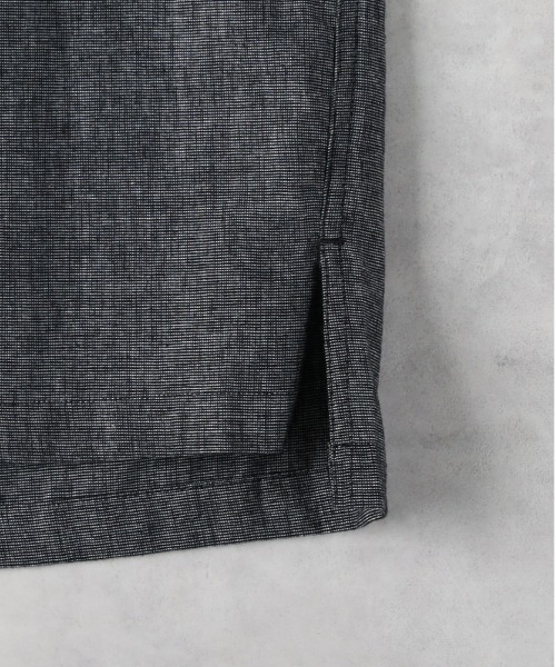 BACK NUMBER（バックナンバー）の「【BACK NUMBER】ＣＯＯＬＭＡＸ麻混スキッパー（シャツ/ブラウス・メンズ・ブラック/ベージュ/その他3/その他1・S/M/L/XL）」の12枚目の写真