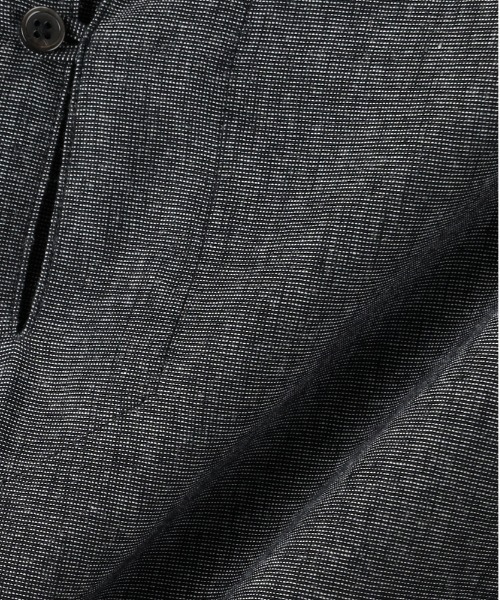 BACK NUMBER（バックナンバー）の「【BACK NUMBER】ＣＯＯＬＭＡＸ麻混スキッパー（シャツ/ブラウス・メンズ・ブラック/ベージュ/その他3/その他1・S/M/L/XL）」の13枚目の写真
