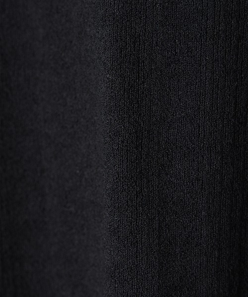 CREDONA(クレドナ)の「SLAB RIB TANK SET DRESS/スラブリブタンクセットドレス(ワンピース・レディース・ブラック/バーガンディー・FREE)」の4枚目の写真