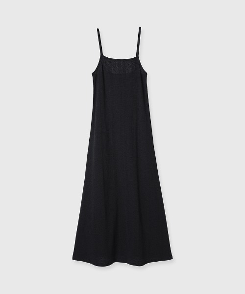 CREDONA(クレドナ)の「SLAB RIB TANK SET DRESS/スラブリブタンクセットドレス(ワンピース・レディース・ブラック/バーガンディー・FREE)」の10枚目の写真