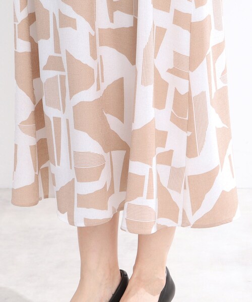 セール】【WEB先行カラーあり／マシンウォッシュ可】幾何モチーフ