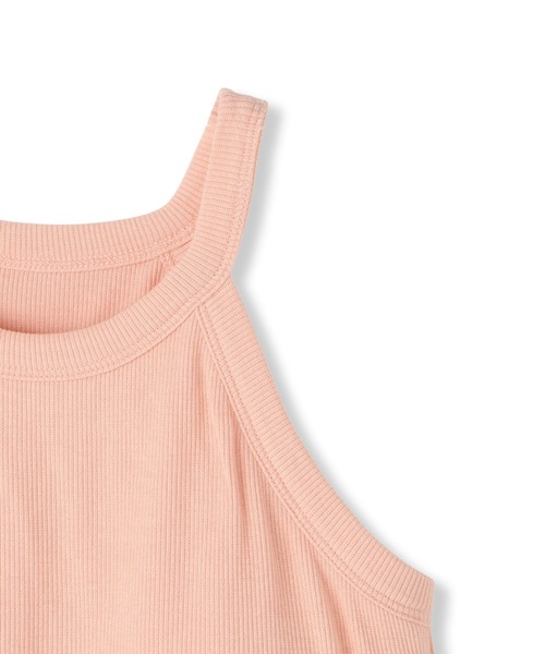 VICKY（ビッキー）の「カップツキホルターネックタンクトップ≪手洗い可能≫（タンクトップ・レディース・ピンク/オフホワイト/ブラック・M）」の16枚目の写真