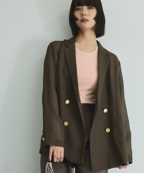 VICKY（ビッキー）の「カップツキホルターネックタンクトップ≪手洗い可能≫（タンクトップ・レディース・ピンク/オフホワイト/ブラック・M）」の10枚目の写真