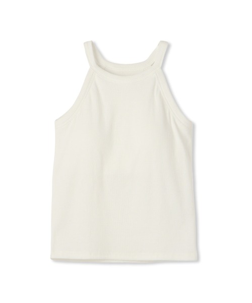 VICKY（ビッキー）の「カップツキホルターネックタンクトップ≪手洗い可能≫（タンクトップ・レディース・ピンク/オフホワイト/ブラック・M）」の19枚目の写真
