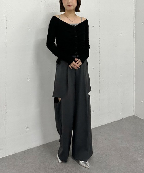 【★日本未入荷★】 S MAXMARA ☆ ベルト付きパンツ CINZIA ☆日本未入荷☆】 S MAXMARA ☆ ベルト付きパンツ CINZIA (S Max