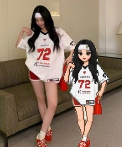 EMOTIONAL COLLAGE RIB TOP（Tシャツ/カットソー）｜Ameri（アメリ）の