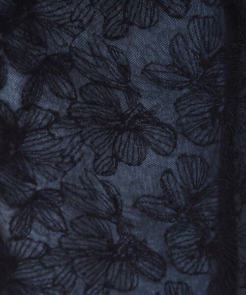 SHOO・LA・RUE(シューラルー)の「【洗える】チュール刺繍ラップスカート(スカート・レディース・アイボリー/ブラック・00)」の11枚目の写真