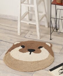 LBC（エルビーシー）の「アニマルフェイスマット（ラグ/マット）」